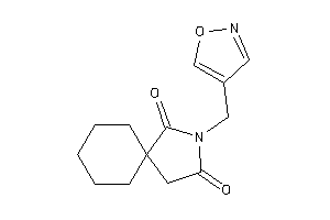 3-(isoxazol-4-ylmethyl)-3-azaspiro[4.5]decane-2,4-quinone