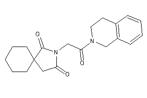 3-[2-(3,4-dihydro-1H-isoquinolin-2-yl)-2-keto-ethyl]-3-azaspiro[4.5]decane-2,4-quinone