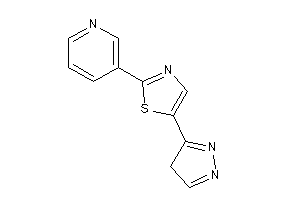 5-(4H-pyrazol-3-yl)-2-(3-pyridyl)thiazole