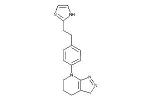 7-[4-[2-(1H-imidazol-2-yl)ethyl]phenyl]-3,4,5,6-tetrahydropyrazolo[3,4-b]pyridine