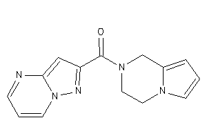 3,4-dihydro-1H-pyrrolo[1,2-a]pyrazin-2-yl(pyrazolo[1,5-a]pyrimidin-2-yl)methanone