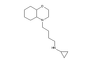 4-(2,3,4a,5,6,7,8,8a-octahydrobenzo[b][1,4]oxazin-4-yl)butyl-cyclopropyl-amine