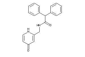 N-[(4-keto-1H-pyridin-2-yl)methyl]-2,2-diphenyl-acetamide