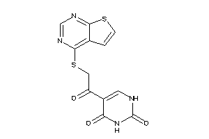 5-[2-(thieno[2,3-d]pyrimidin-4-ylthio)acetyl]uracil