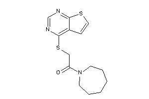 1-(azepan-1-yl)-2-(thieno[2,3-d]pyrimidin-4-ylthio)ethanone