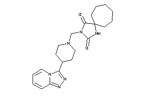 3-[[4-([1,2,4]triazolo[4,3-a]pyridin-3-yl)piperidino]methyl]-1,3-diazaspiro[4.6]undecane-2,4-quinone