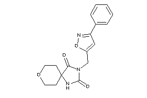 3-[(3-phenylisoxazol-5-yl)methyl]-8-oxa-1,3-diazaspiro[4.5]decane-2,4-quinone