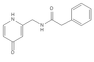 N-[(4-keto-1H-pyridin-2-yl)methyl]-2-phenyl-acetamide