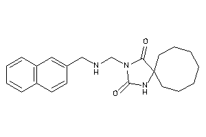 3-[(2-naphthylmethylamino)methyl]-1,3-diazaspiro[4.7]dodecane-2,4-quinone