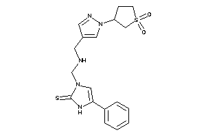 1-[[[1-(1,1-diketothiolan-3-yl)pyrazol-4-yl]methylamino]methyl]-4-phenyl-4-imidazoline-2-thione