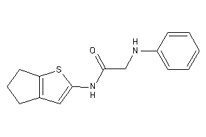 2-anilino-N-(5,6-dihydro-4H-cyclopenta[b]thiophen-2-yl)acetamide