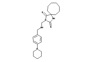 3-[[(4-piperidinobenzyl)amino]methyl]-1,3-diazaspiro[4.7]dodecane-2,4-quinone