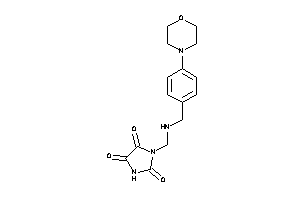 1-[[(4-morpholinobenzyl)amino]methyl]imidazolidine-2,4,5-trione