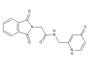 N-[(4-keto-1H-pyridin-2-yl)methyl]-2-phthalimido-acetamide