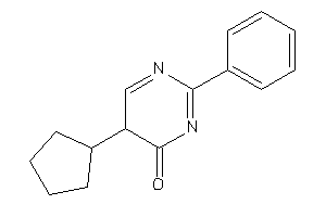 5-cyclopentyl-2-phenyl-5H-pyrimidin-4-one