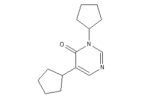 3,5-dicyclopentylpyrimidin-4-one