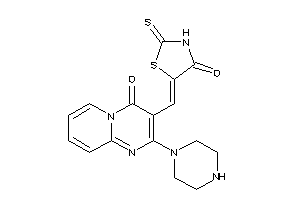 5-[(4-keto-2-piperazino-pyrido[1,2-a]pyrimidin-3-yl)methylene]-2-thioxo-thiazolidin-4-one