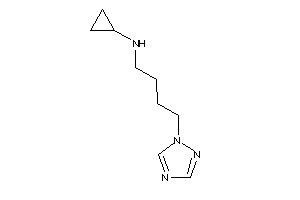 Cyclopropyl-[4-(1,2,4-triazol-1-yl)butyl]amine