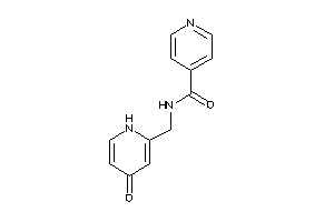 N-[(4-keto-1H-pyridin-2-yl)methyl]isonicotinamide