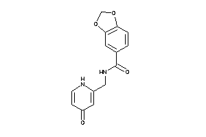 N-[(4-keto-1H-pyridin-2-yl)methyl]-piperonylamide