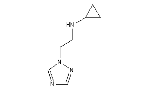 Cyclopropyl-[2-(1,2,4-triazol-1-yl)ethyl]amine