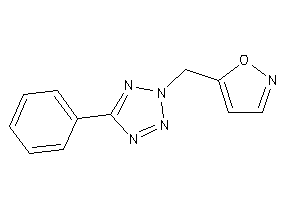 5-[(5-phenyltetrazol-2-yl)methyl]isoxazole