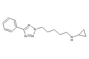 Cyclopropyl-[5-(5-phenyltetrazol-2-yl)pentyl]amine