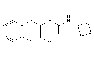 N-cyclobutyl-2-(3-keto-4H-1,4-benzothiazin-2-yl)acetamide