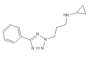 Cyclopropyl-[3-(5-phenyltetrazol-2-yl)propyl]amine