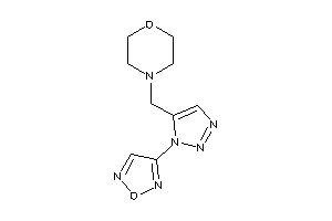 4-[(3-furazan-3-yltriazol-4-yl)methyl]morpholine