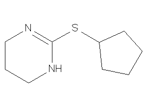 2-(cyclopentylthio)-1,4,5,6-tetrahydropyrimidine
