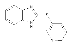 2-(pyridazin-3-ylthio)-1H-benzimidazole