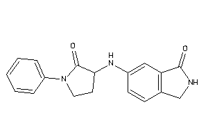 6-[(2-keto-1-phenyl-pyrrolidin-3-yl)amino]isoindolin-1-one