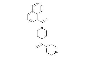 [1-(1-naphthoyl)-4-piperidyl]-piperazino-methanone