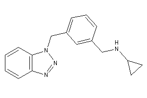 [3-(benzotriazol-1-ylmethyl)benzyl]-cyclopropyl-amine