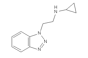 2-(benzotriazol-1-yl)ethyl-cyclopropyl-amine