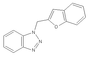 1-(benzofuran-2-ylmethyl)benzotriazole