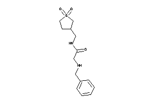 2-(benzylamino)-N-[(1,1-diketothiolan-3-yl)methyl]acetamide