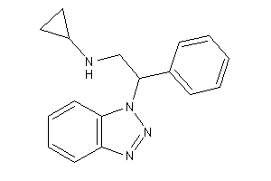 [2-(benzotriazol-1-yl)-2-phenyl-ethyl]-cyclopropyl-amine