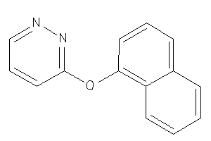 3-(1-naphthoxy)pyridazine