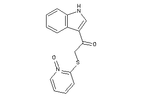 1-(1H-indol-3-yl)-2-[(1-keto-2-pyridyl)thio]ethanone