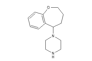 Image of 1-(2,3,4,5-tetrahydro-1-benzoxepin-5-yl)piperazine