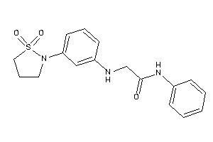 2-[3-(1,1-diketo-1,2-thiazolidin-2-yl)anilino]-N-phenyl-acetamide