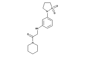 2-[3-(1,1-diketo-1,2-thiazolidin-2-yl)anilino]-1-piperidino-ethanone