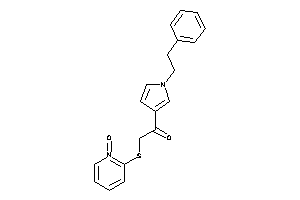 2-[(1-keto-2-pyridyl)thio]-1-(1-phenethylpyrrol-3-yl)ethanone