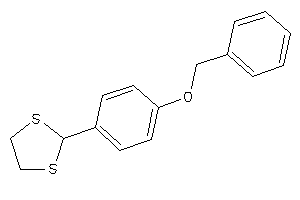 2-(4-benzoxyphenyl)-1,3-dithiolane