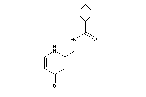 N-[(4-keto-1H-pyridin-2-yl)methyl]cyclobutanecarboxamide