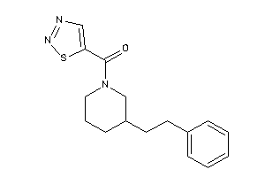 (3-phenethylpiperidino)-(thiadiazol-5-yl)methanone
