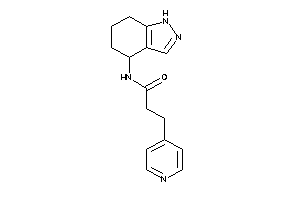 3-(4-pyridyl)-N-(4,5,6,7-tetrahydro-1H-indazol-4-yl)propionamide