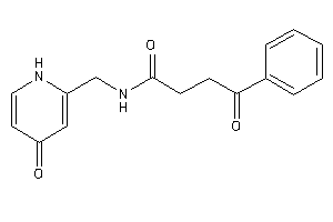 4-keto-N-[(4-keto-1H-pyridin-2-yl)methyl]-4-phenyl-butyramide